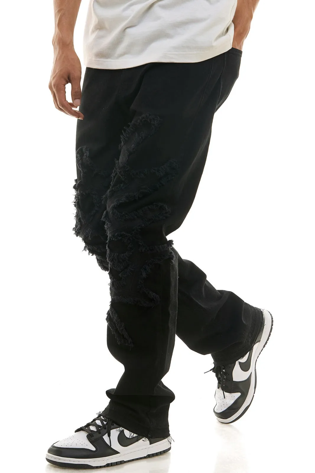 Spider Web Slim Jeans - Slim Fit