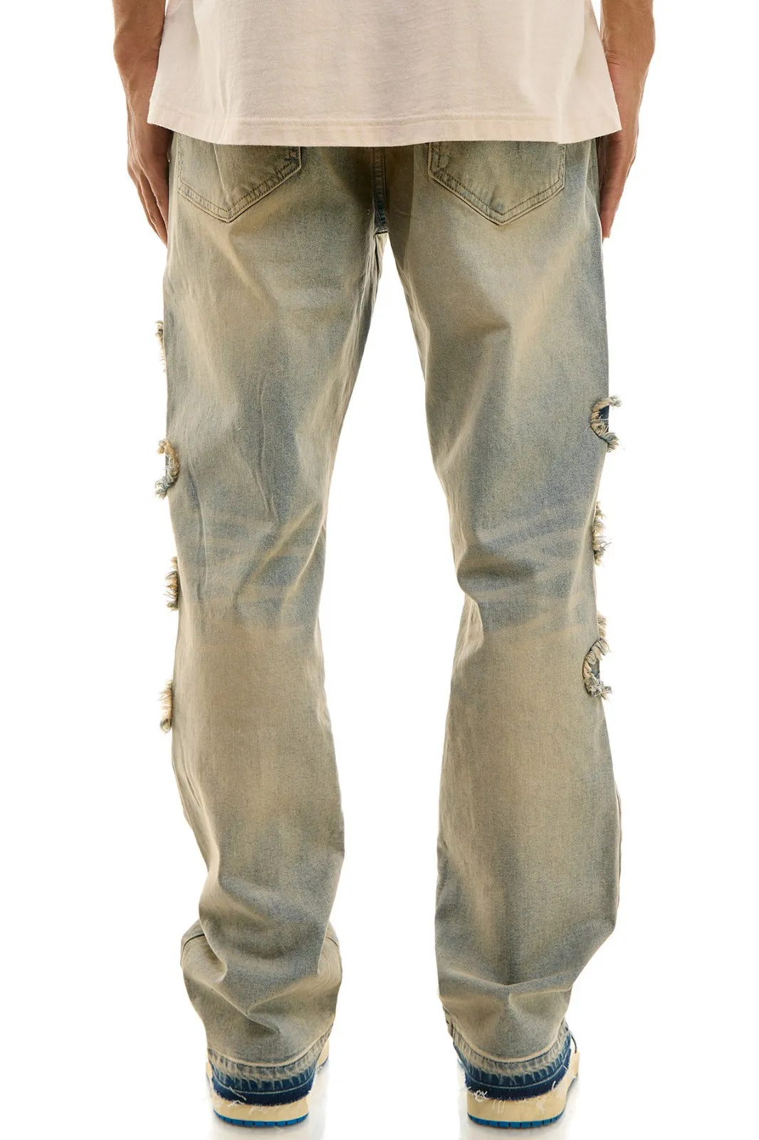 Spider Web Slim Jeans - Slim Fit