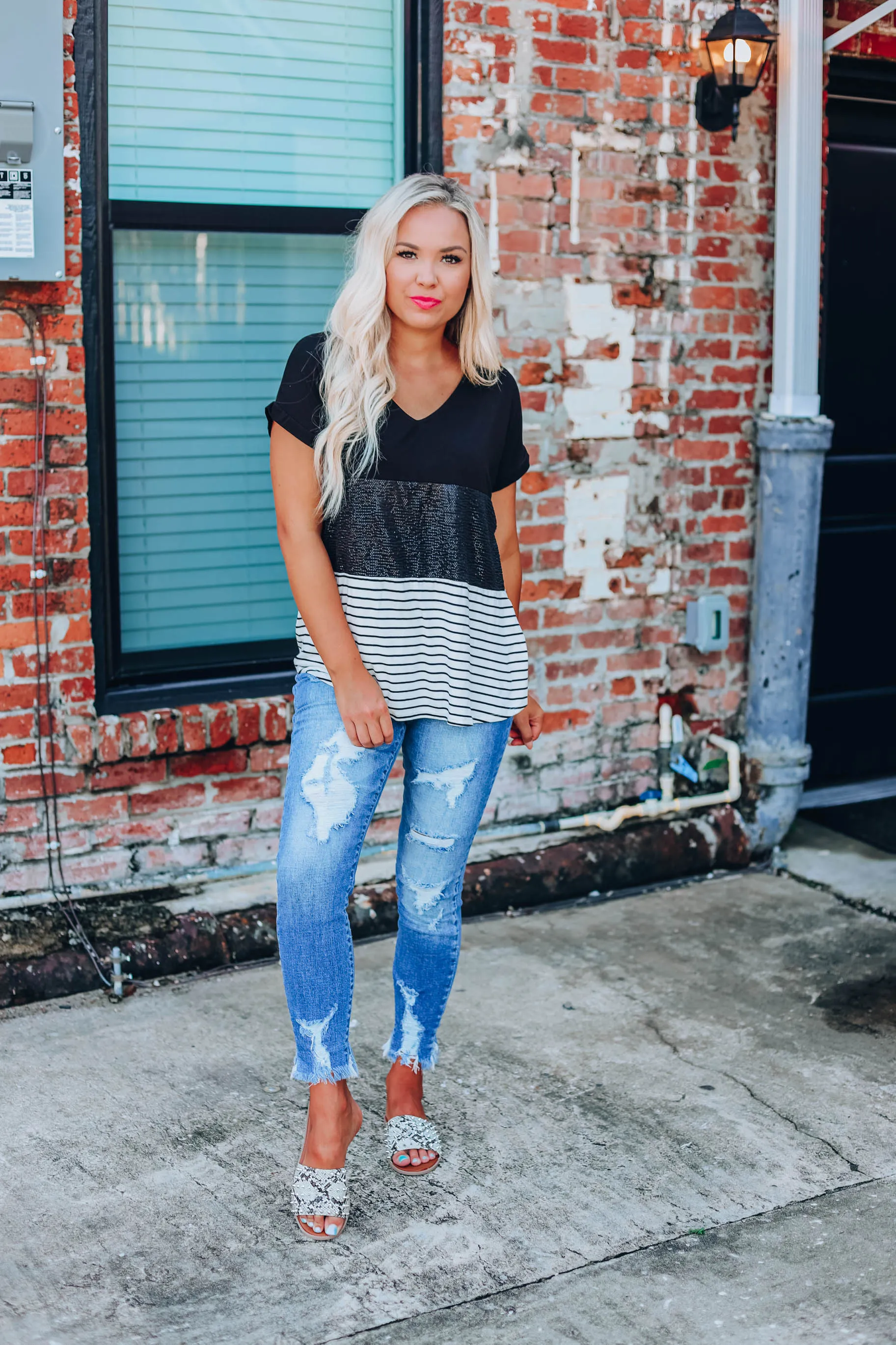 Sugar And Spice Top - Black