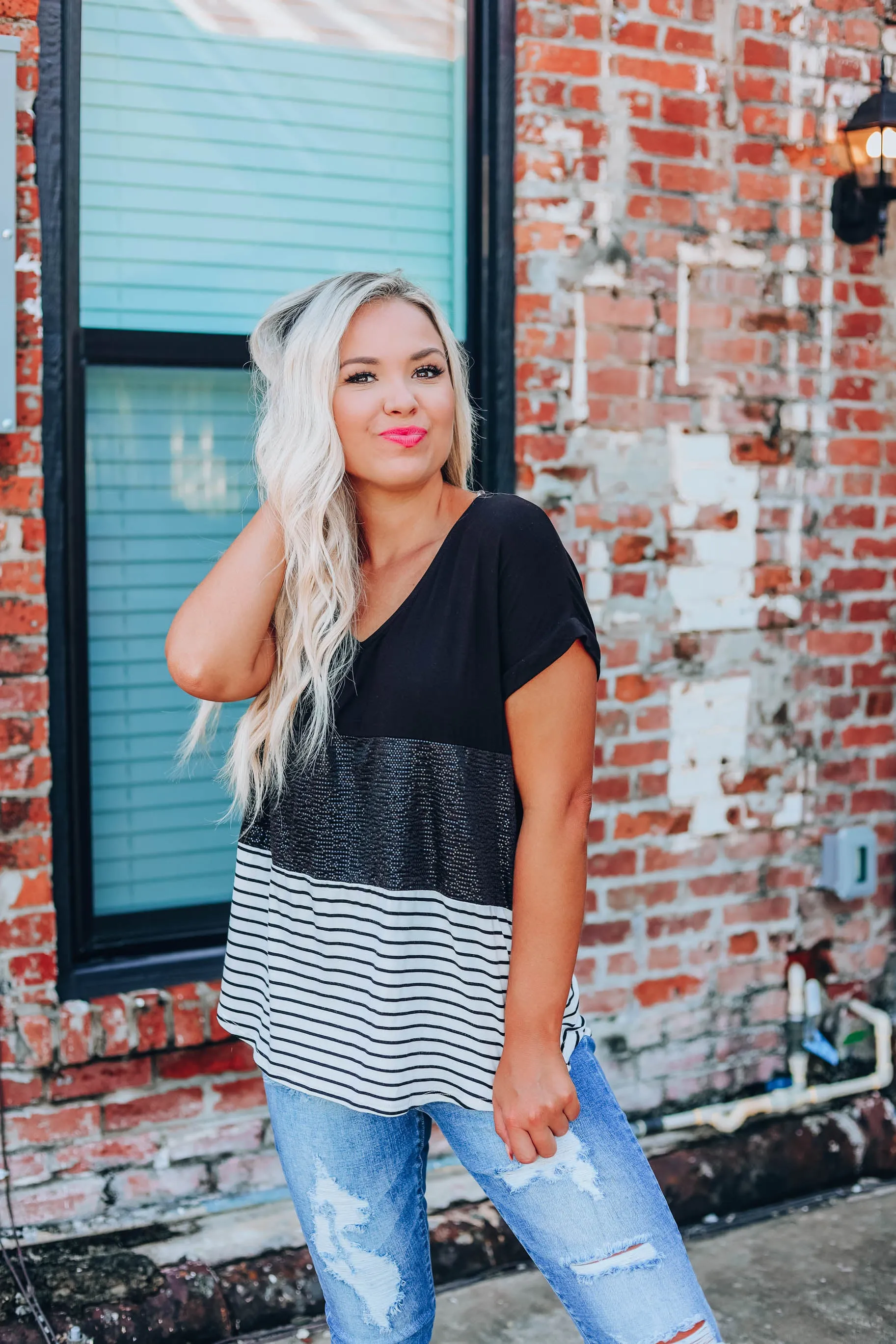 Sugar And Spice Top - Black