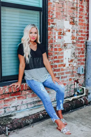 Sugar And Spice Top - Black