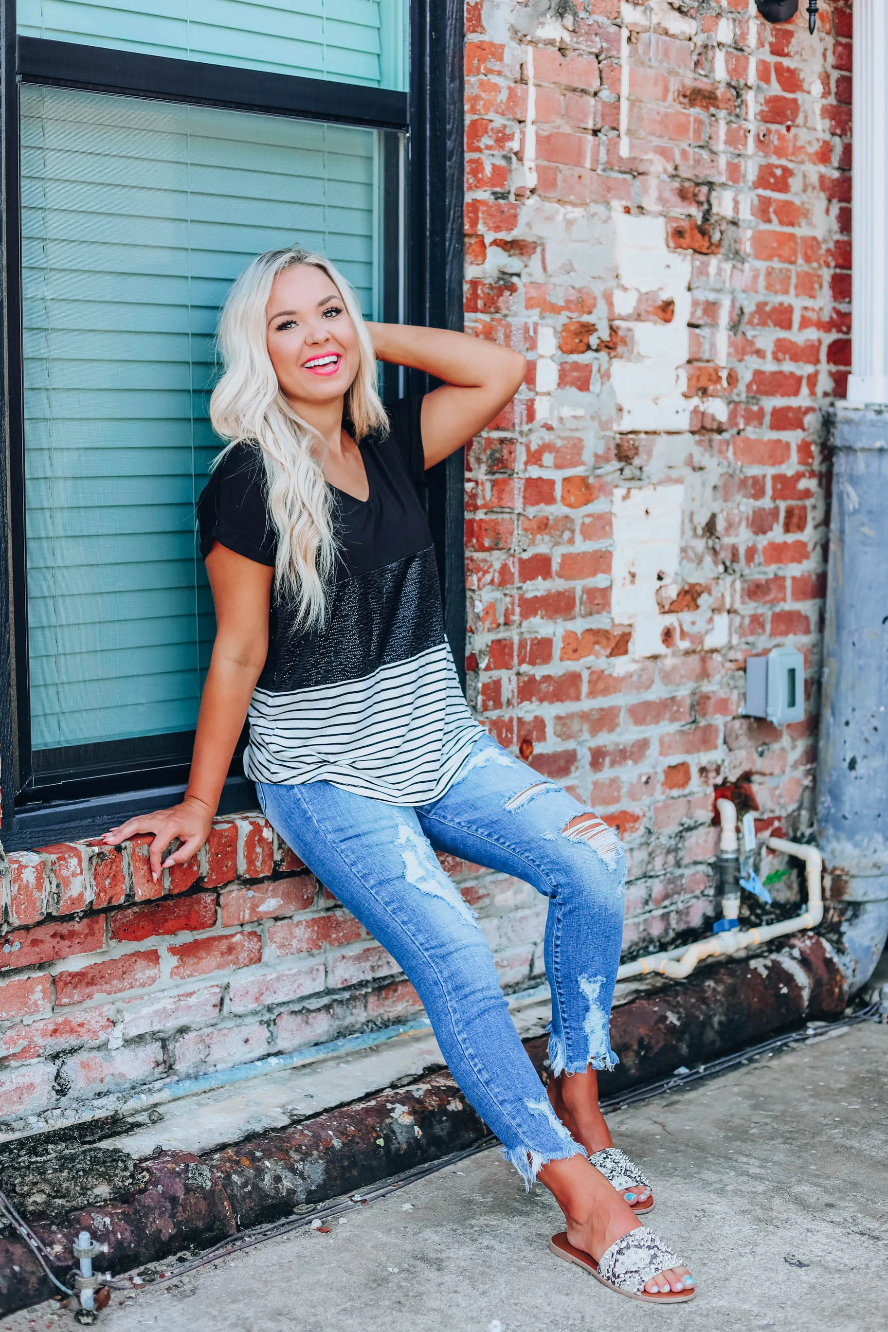 Sugar And Spice Top - Black