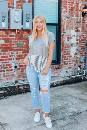 Sugar And Spice Top - Silver