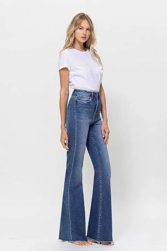 Super High Rise Relaxed Flare