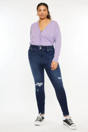 Taly High Rise Super Skinny Jeans (Plus Size)