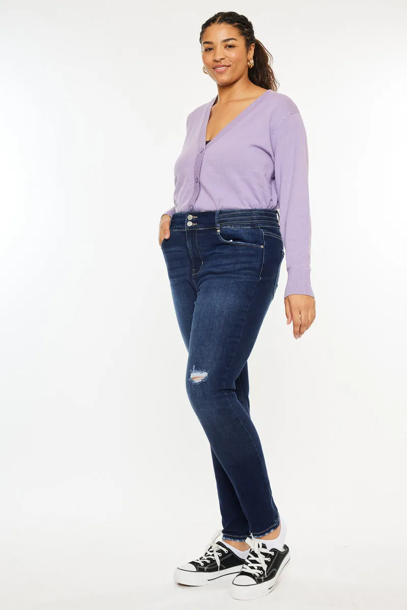 Taly High Rise Super Skinny Jeans (Plus Size)