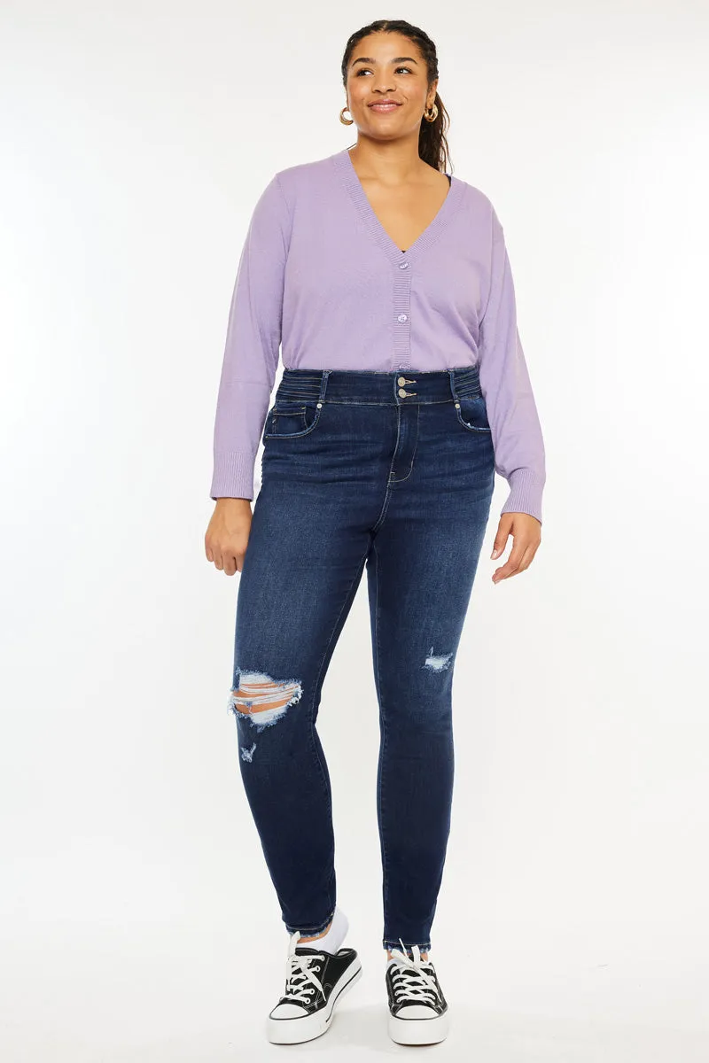 Taly High Rise Super Skinny Jeans (Plus Size)