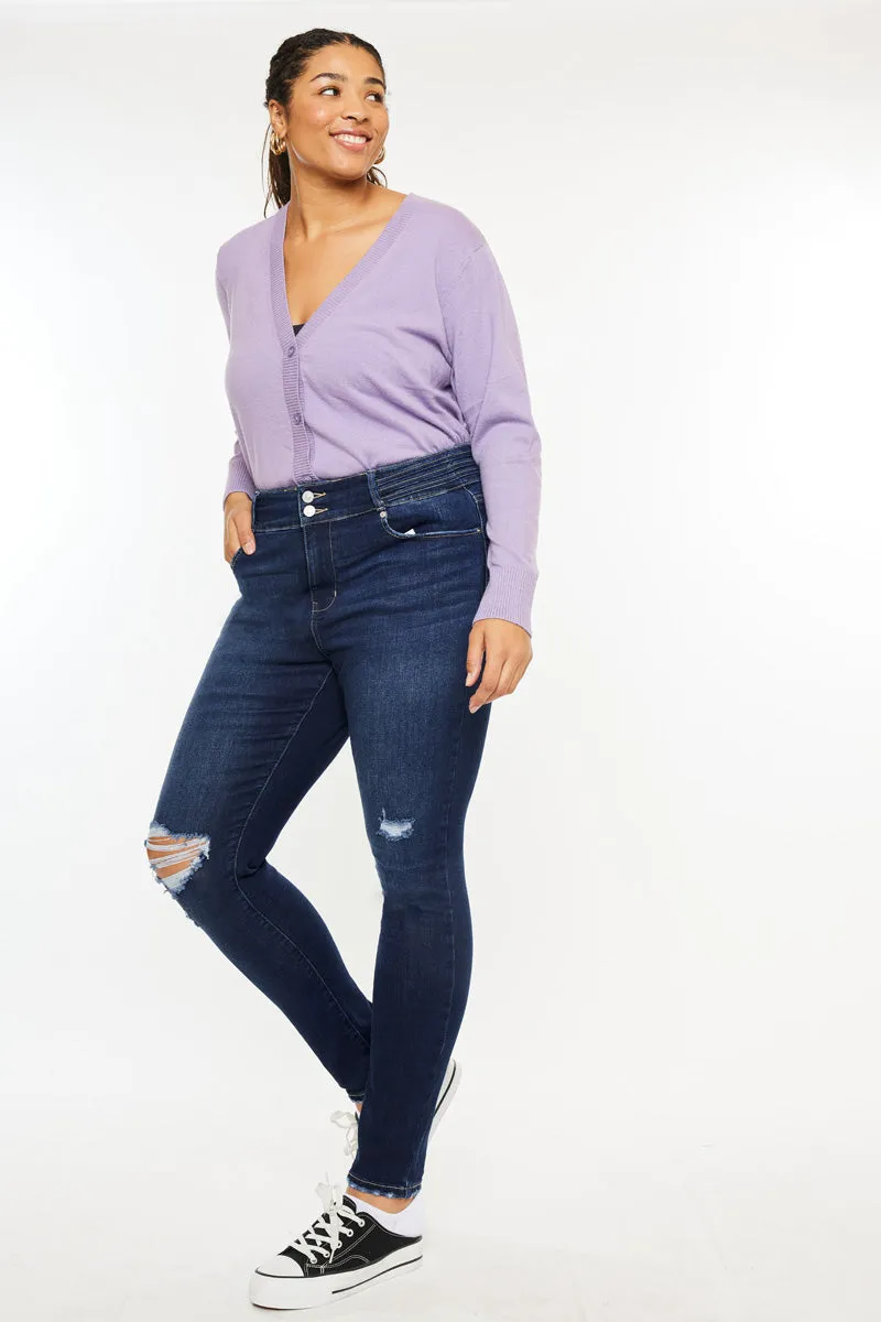 Taly High Rise Super Skinny Jeans (Plus Size)