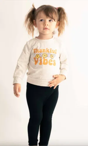 Thankful Vibes L/S • Size 4t