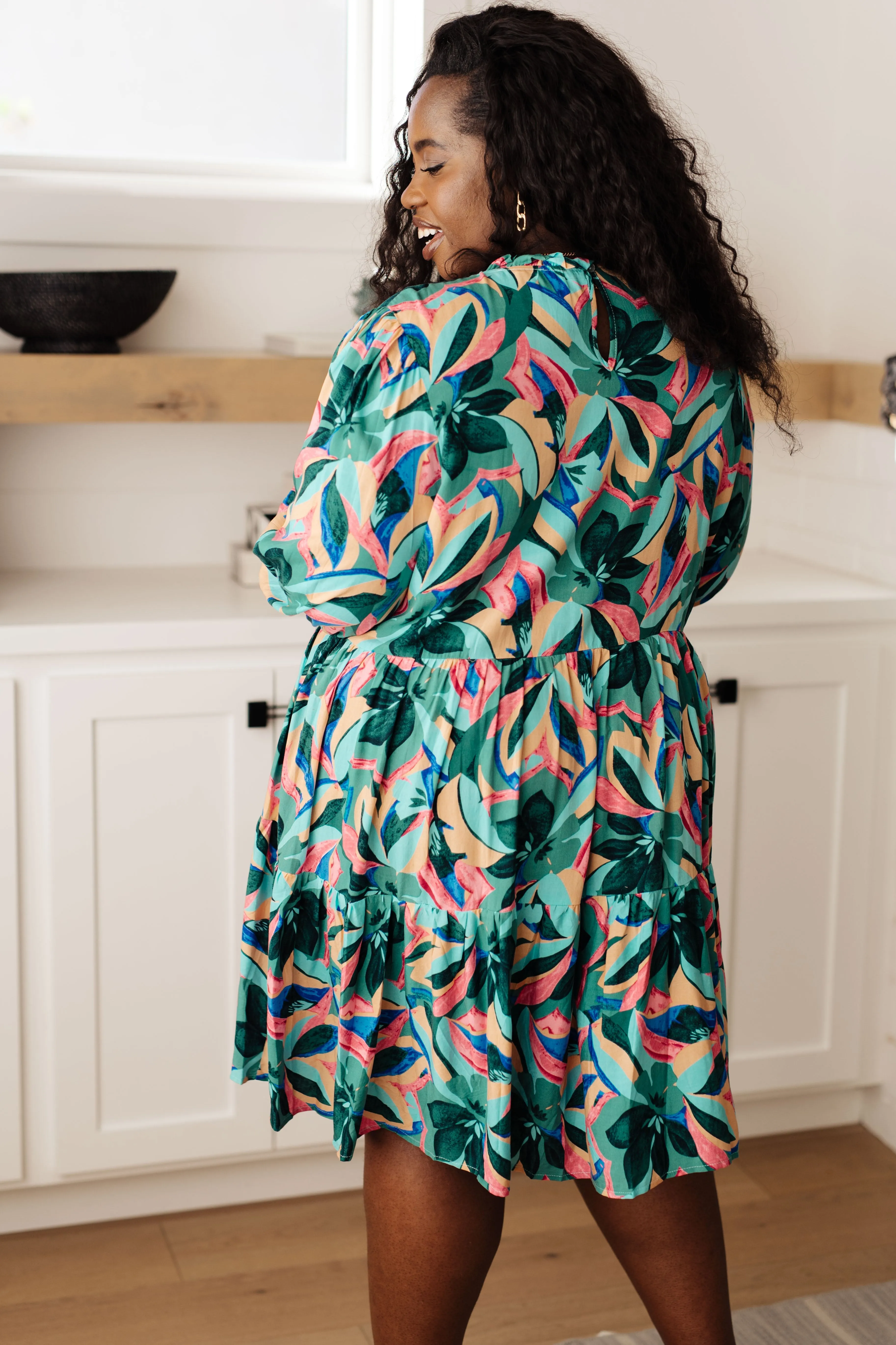 Thrill of It All Floral Dress