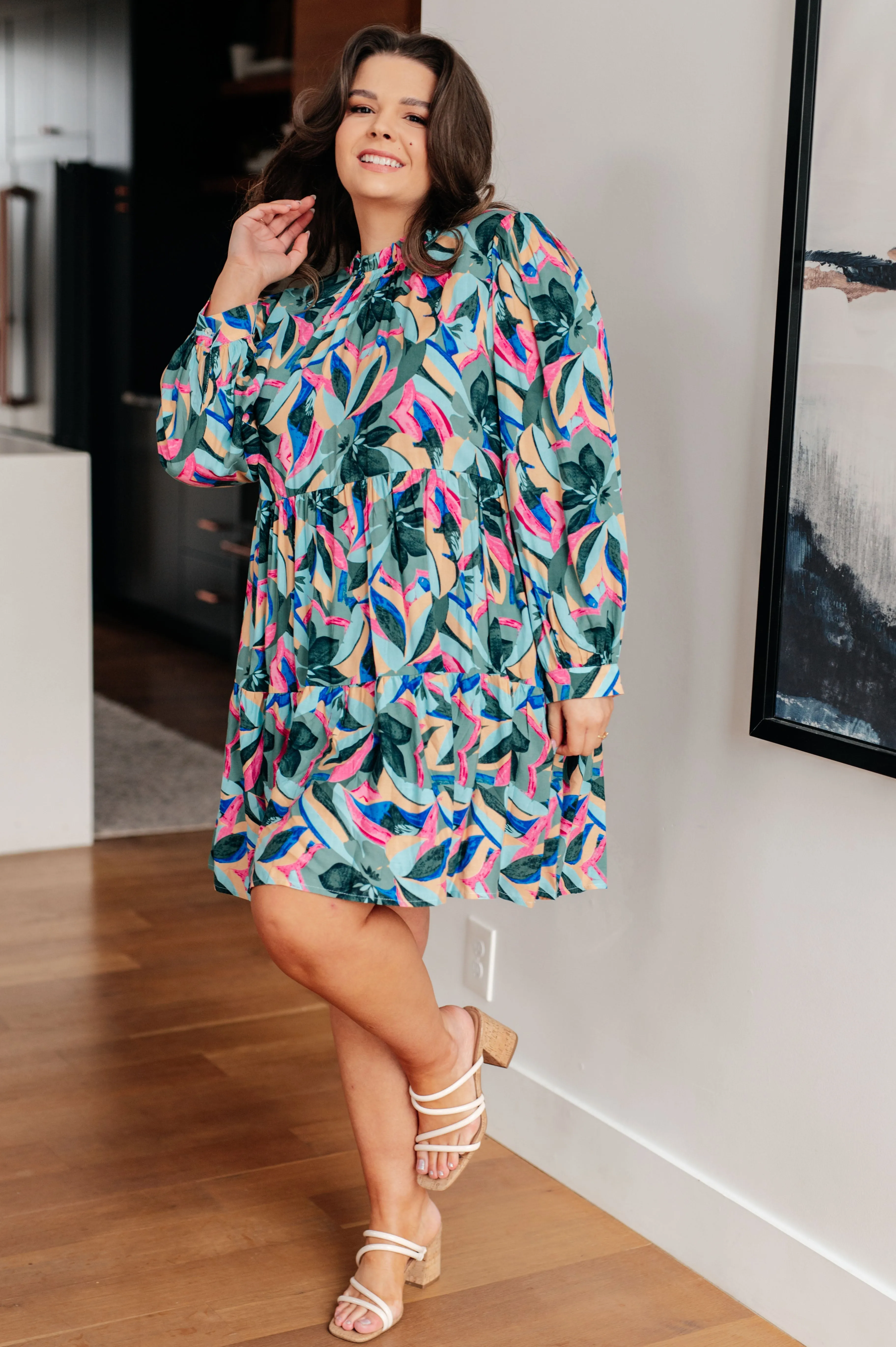 Thrill of It All Floral Dress