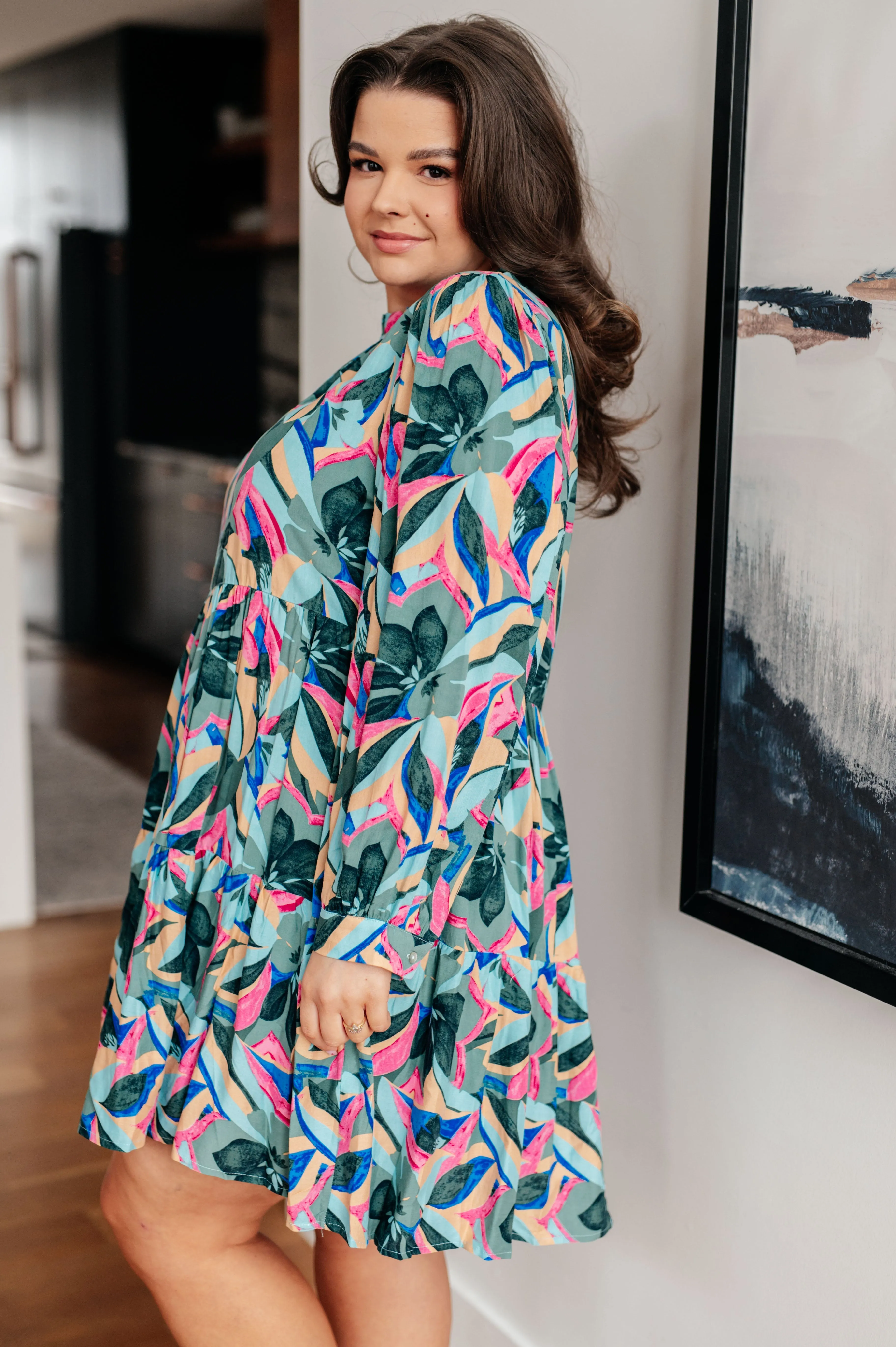 Thrill of It All Floral Dress