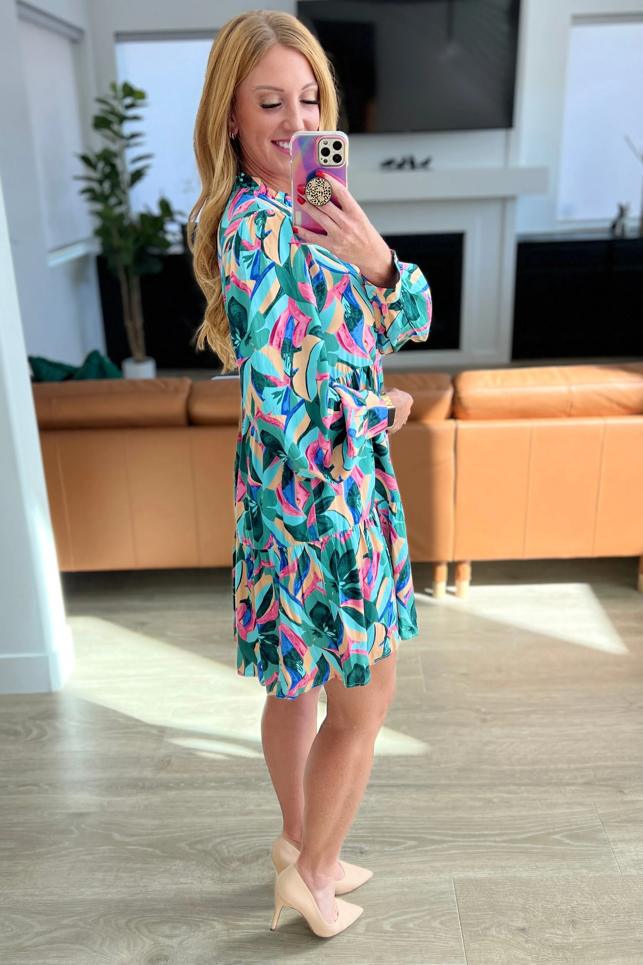 Thrill of It All Floral Dress