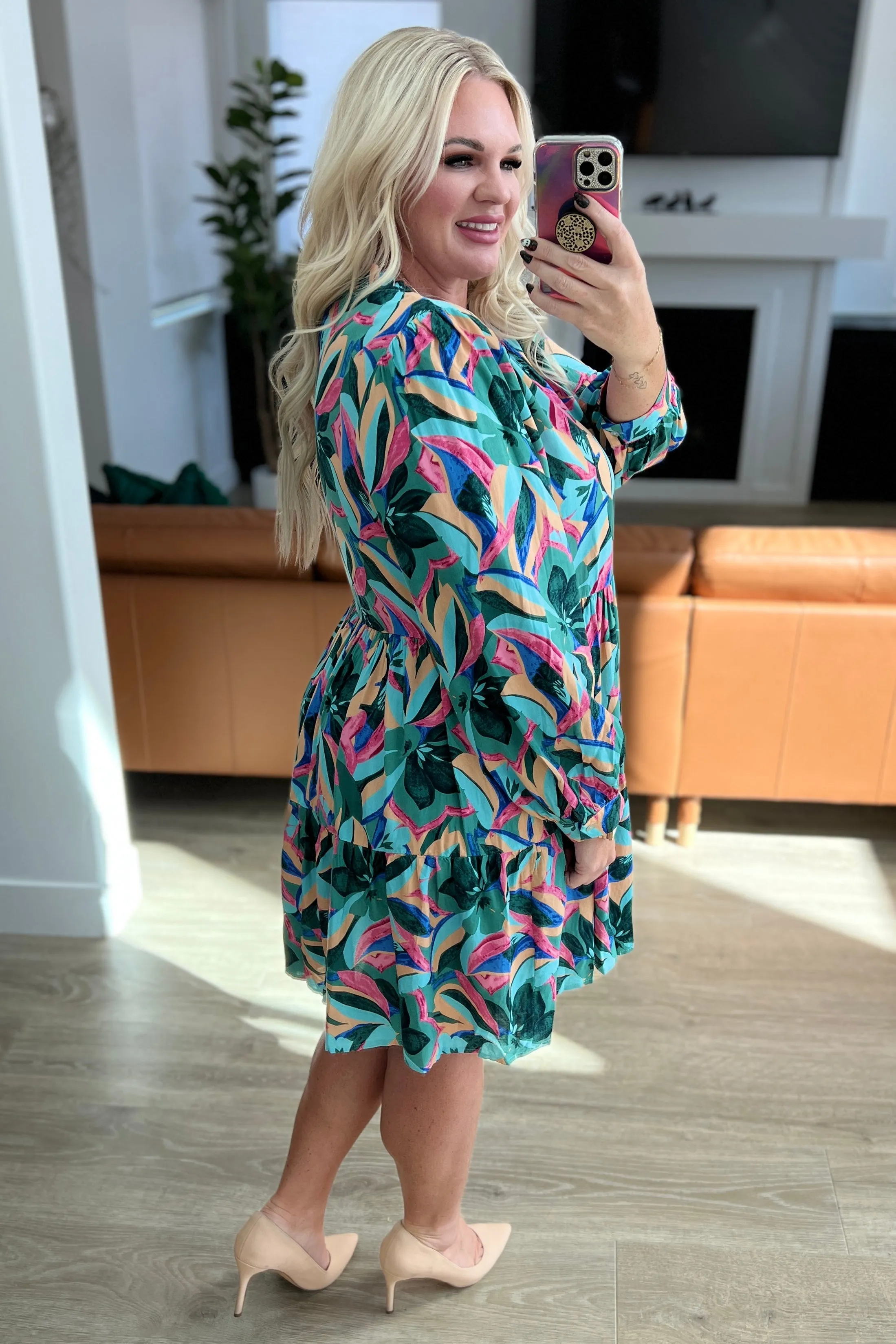 Thrill of It All Floral Dress