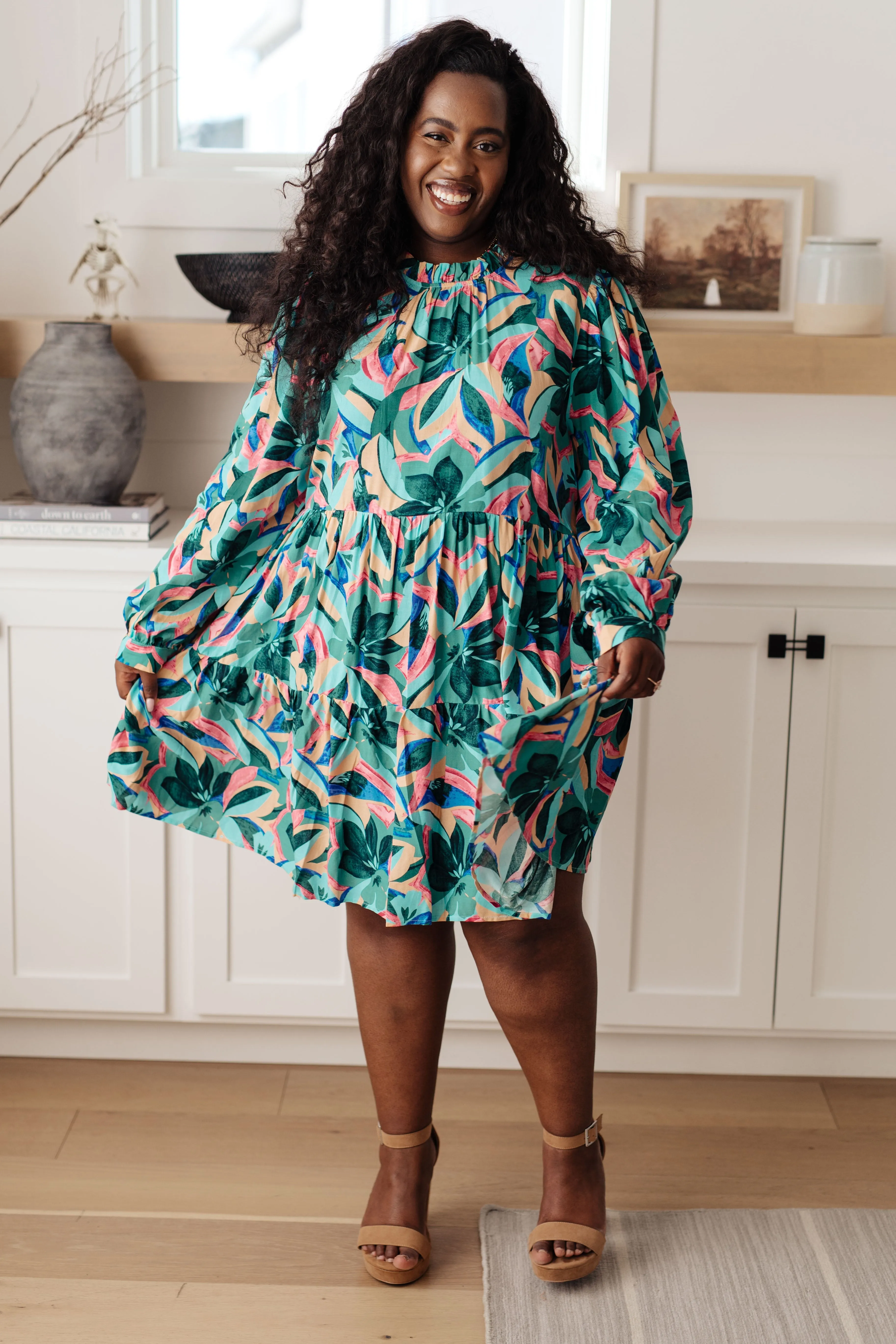 Thrill of It All Floral Dress