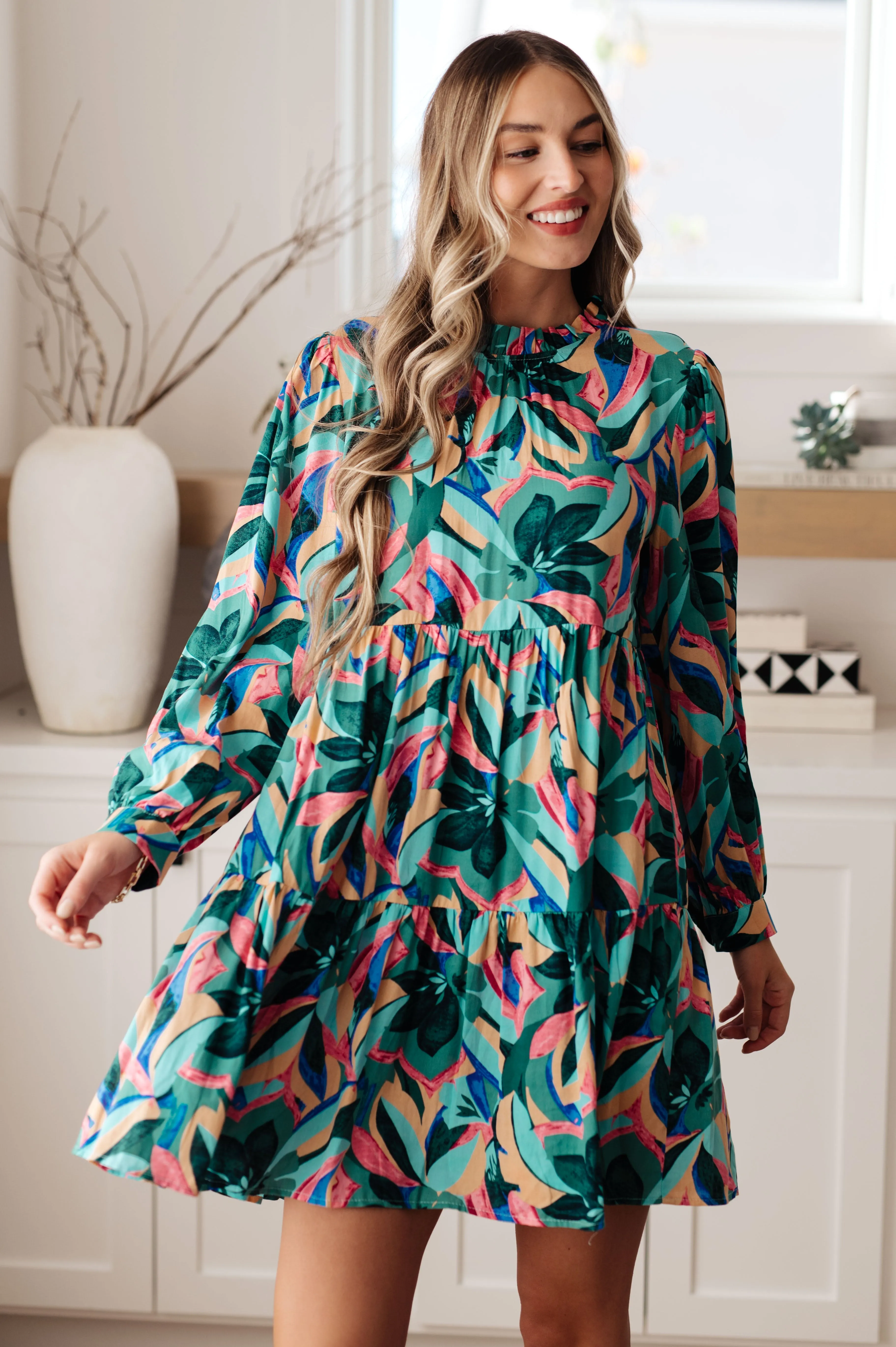Thrill of It All Floral Dress