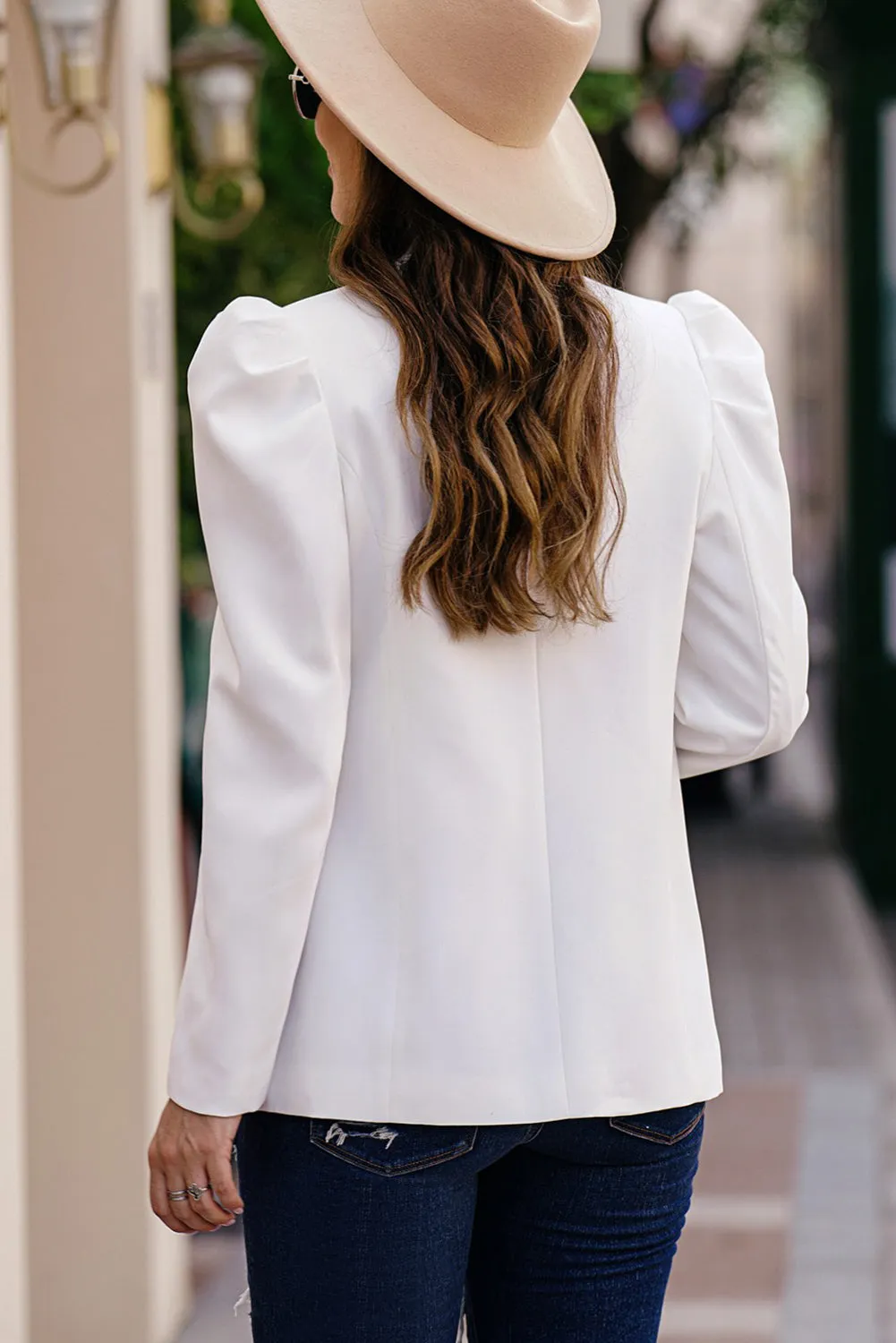 Timeless Puff Sleeve Blazer