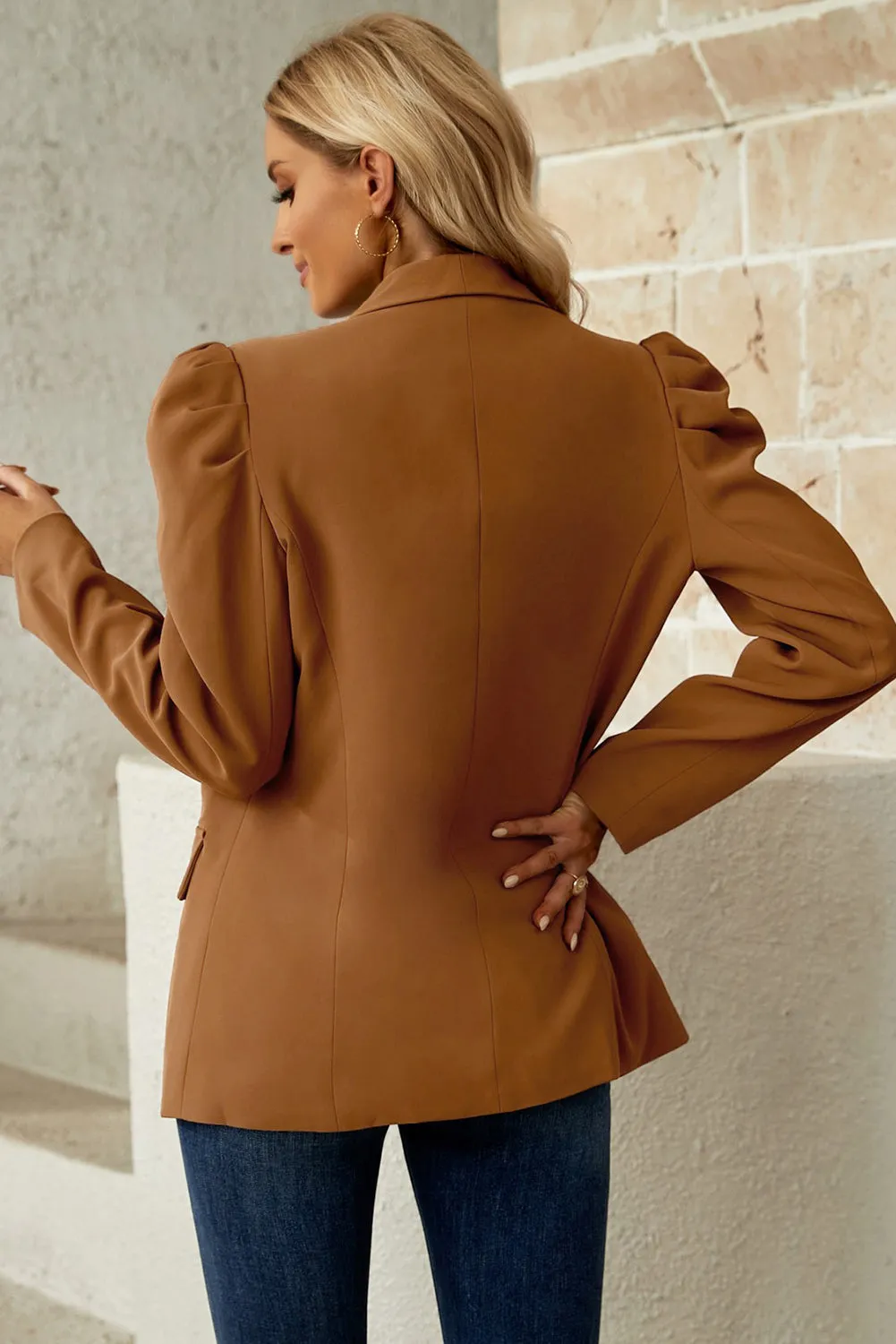 Timeless Puff Sleeve Blazer