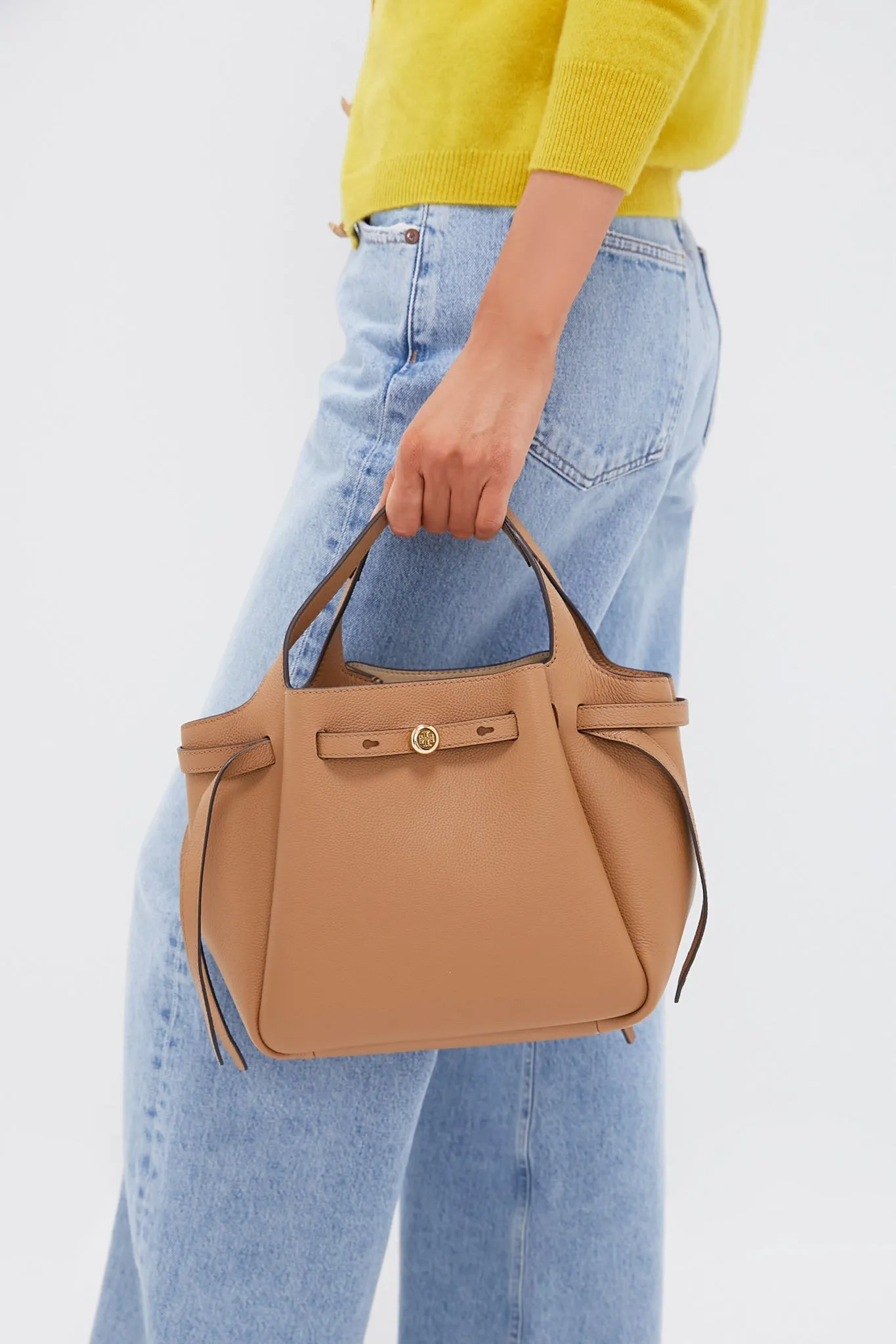 Tiramisu Romy Pebbled Satchel