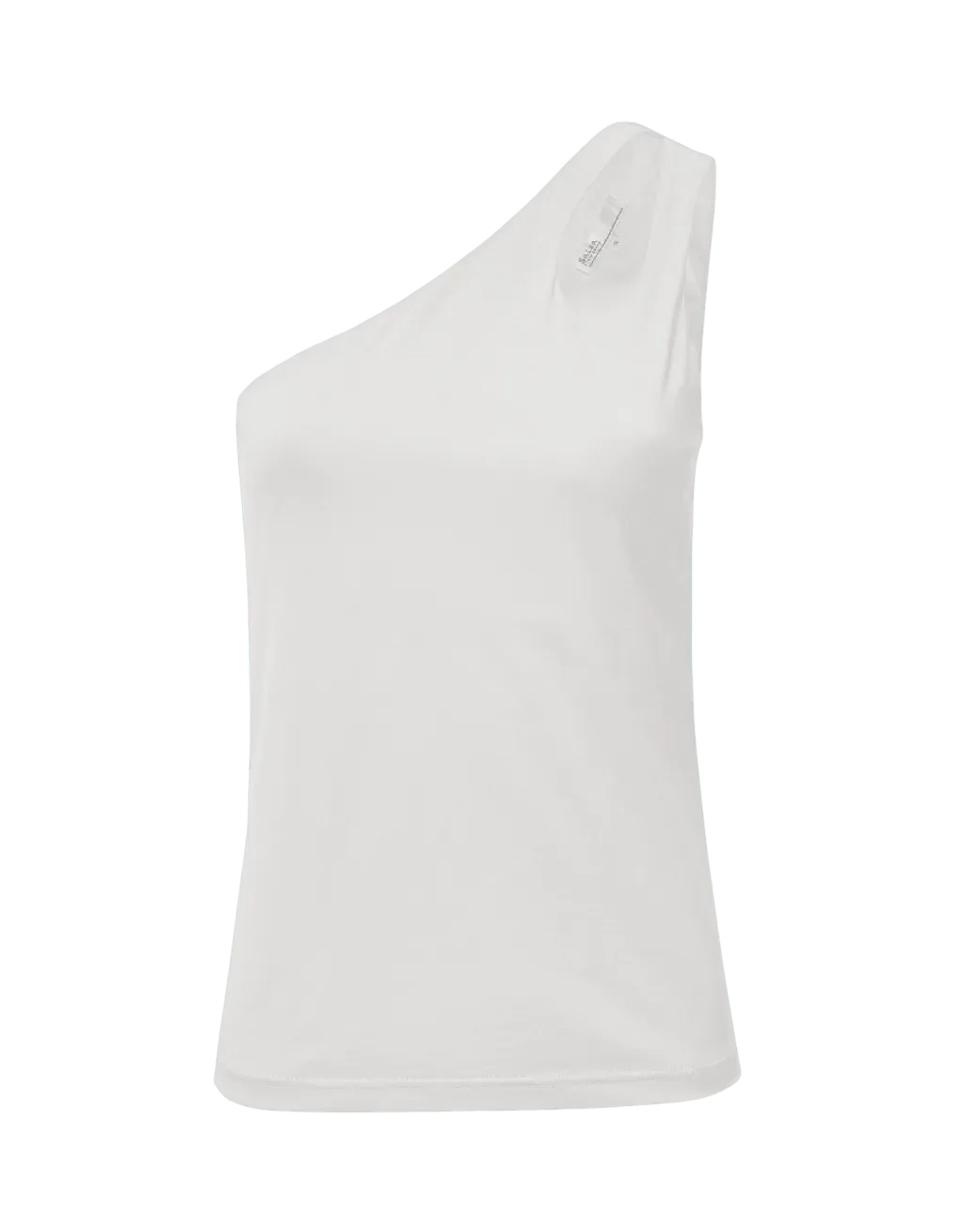 Top Salsa Jeans con Escote Asimétrico Blanco