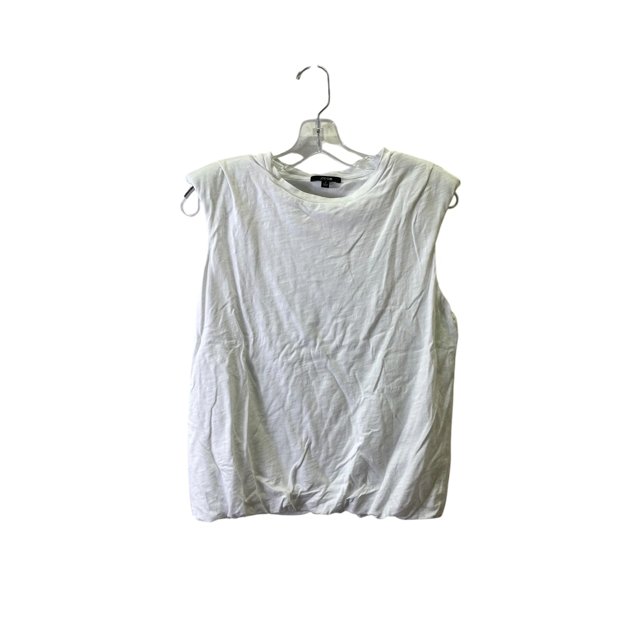 Top Sleeveless By Joes Jeans In White, Size:S