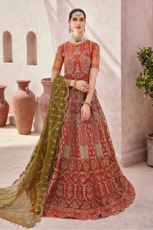 Traditional Pishwas and Dupatta Indian Wedding Dress