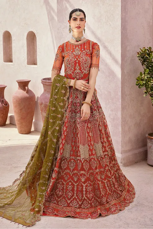Traditional Pishwas and Dupatta Indian Wedding Dress