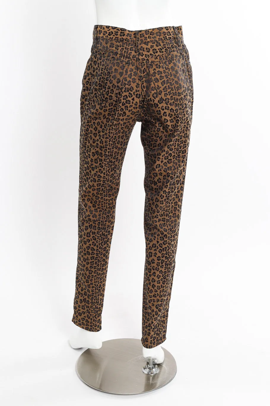 Twill Leopard Jean