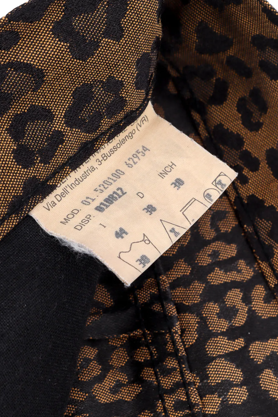 Twill Leopard Jean