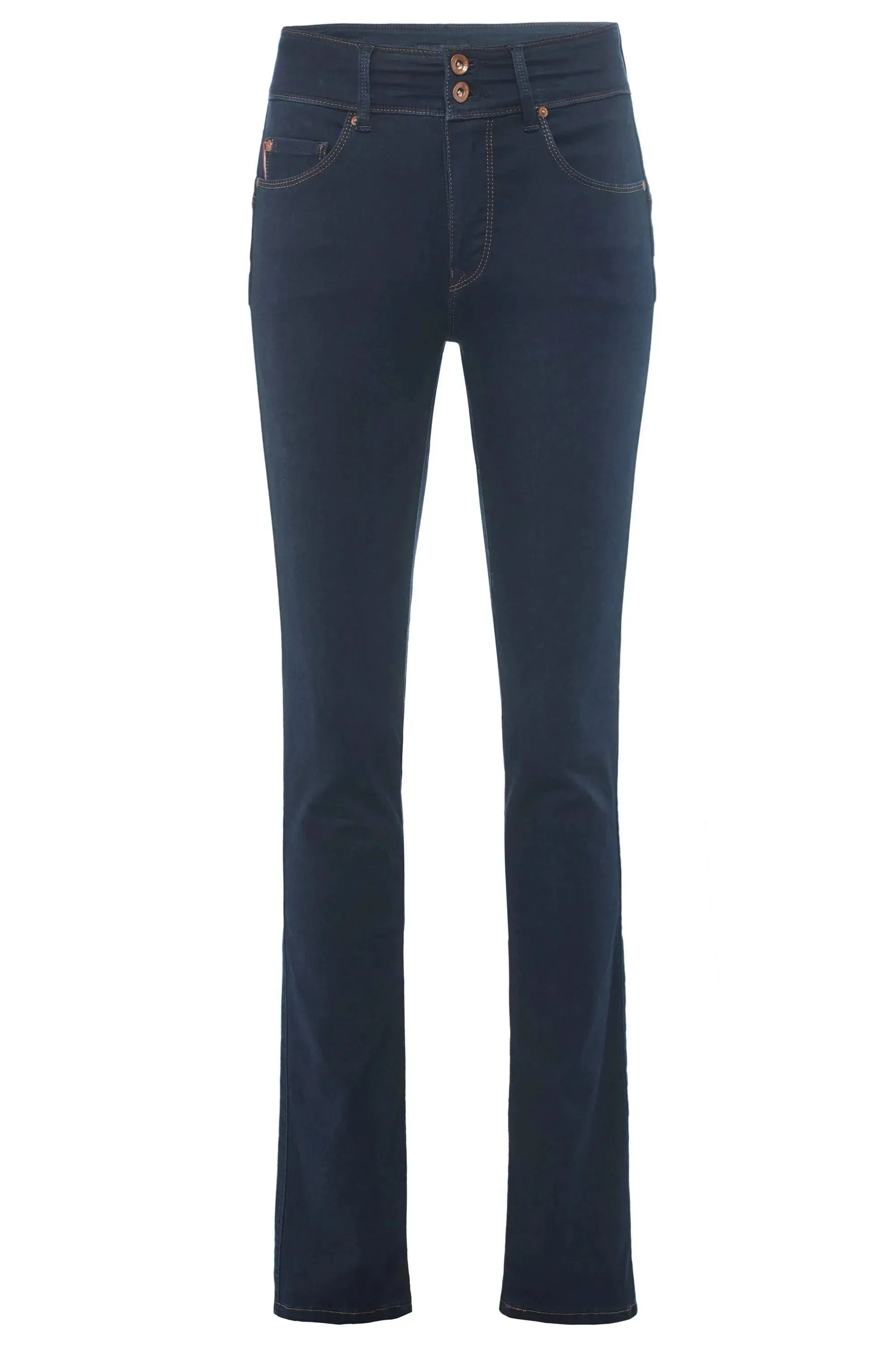 Vaqueros Salsa Secret Push in Slim Straight en Denim