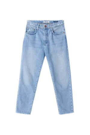 Vaqueros Salsa Tapered Vintage Light Wash