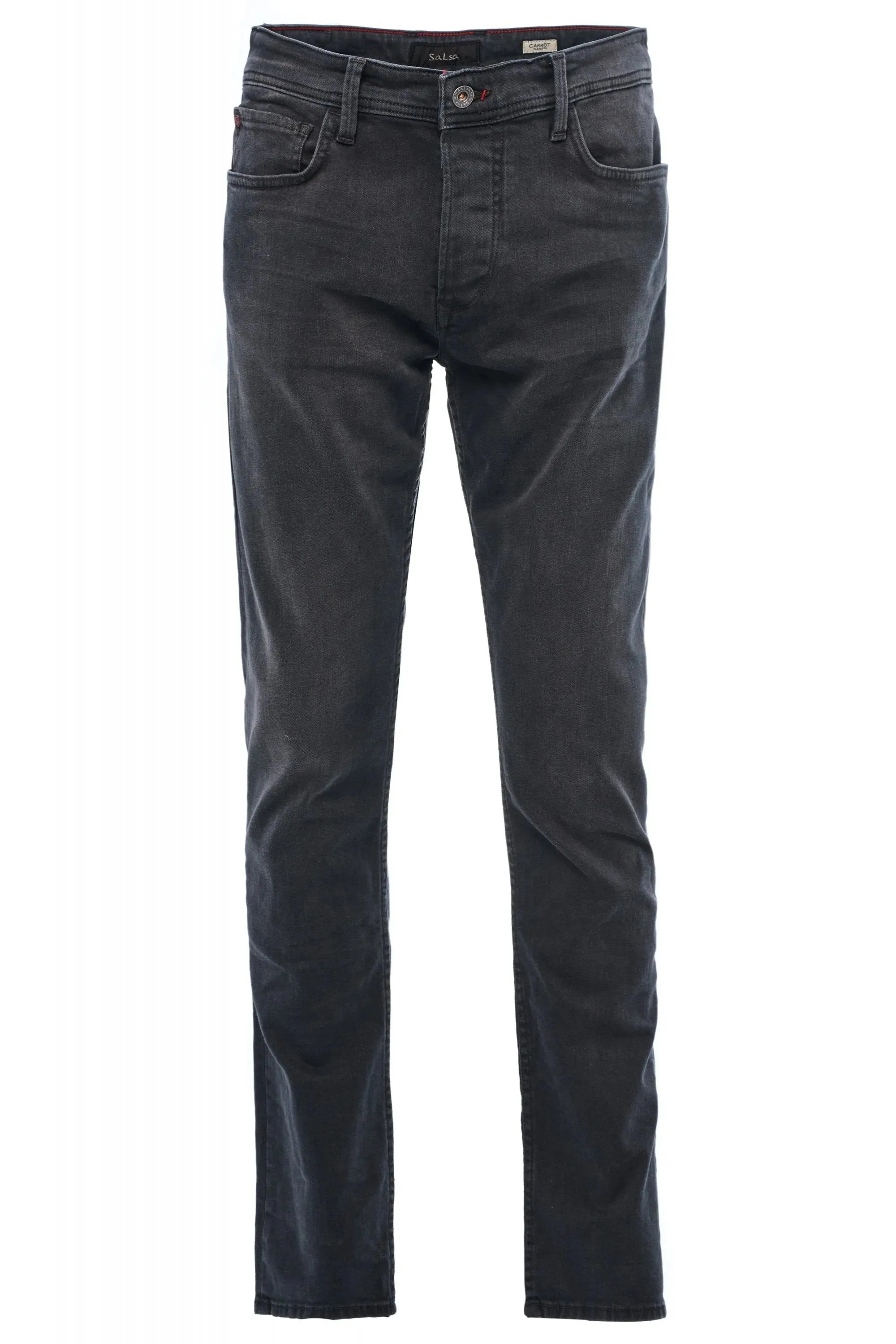 VAQUEROS SLENDER SLIM CARROT GRISES