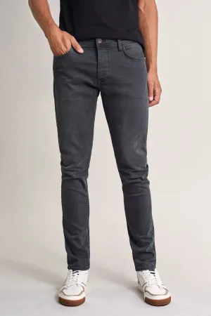 VAQUEROS SLENDER SLIM CARROT GRISES
