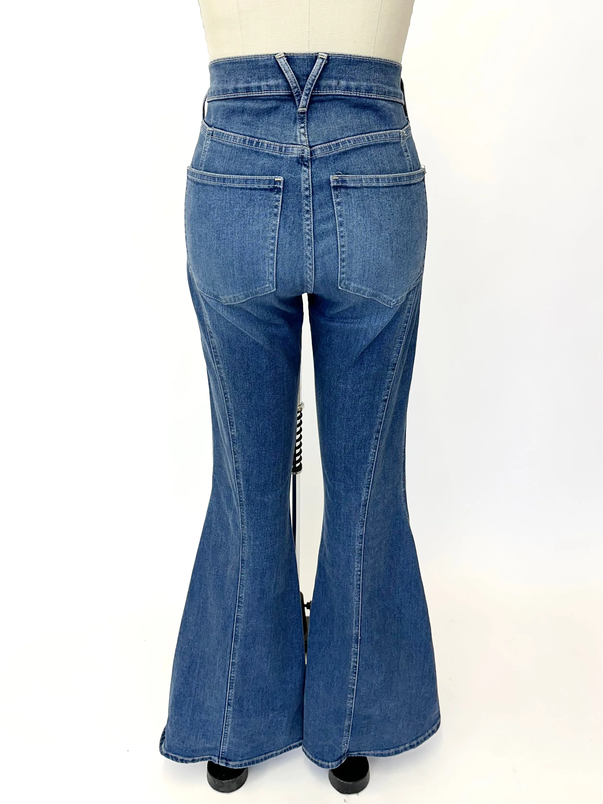 Veronica Beard Mega Flare Jeans