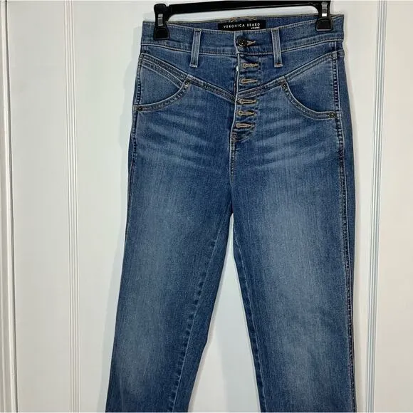 Veronica Beard Ryleigh Slim Straight Jeans