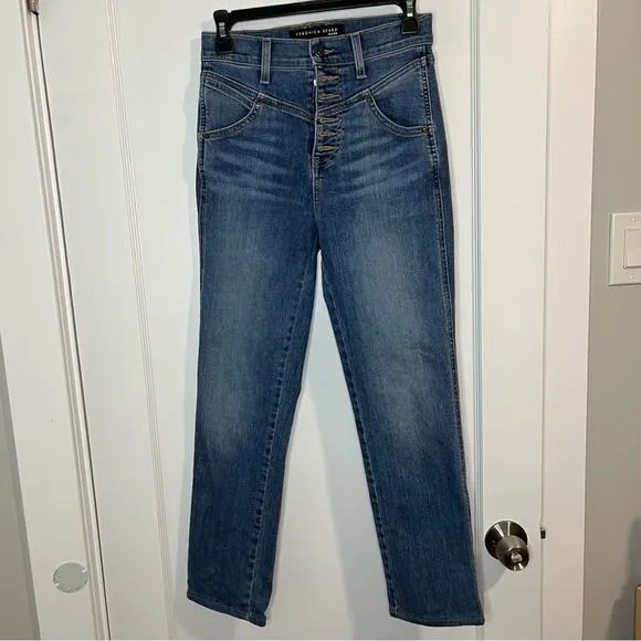 Veronica Beard Ryleigh Slim Straight Jeans