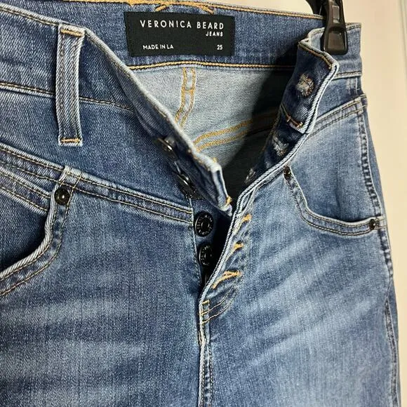 Veronica Beard Ryleigh Slim Straight Jeans