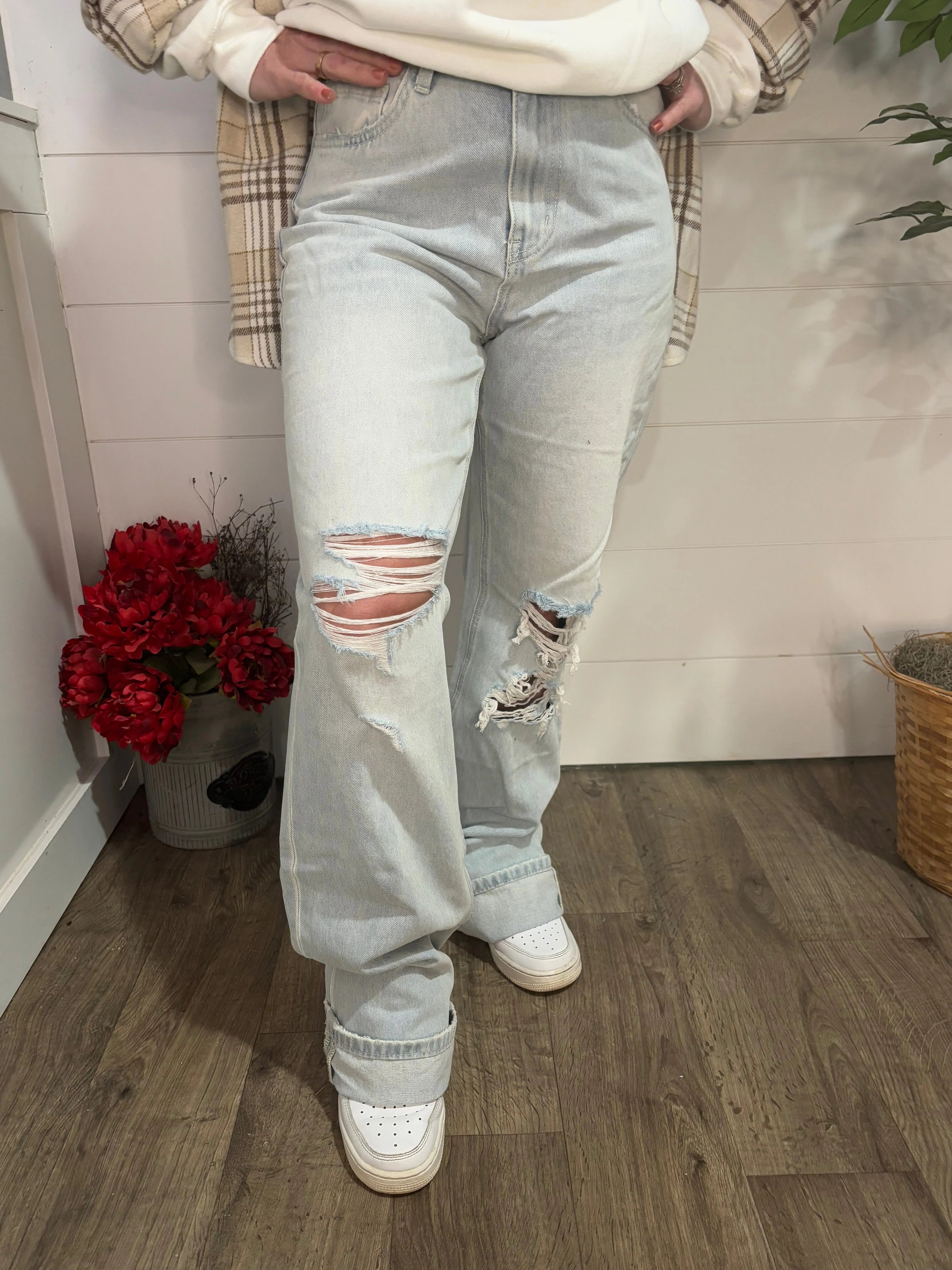 Vervet High Rise Flare Jeans - Laina Wash