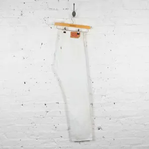 Vintage 501 Levi's Jeans - White - L