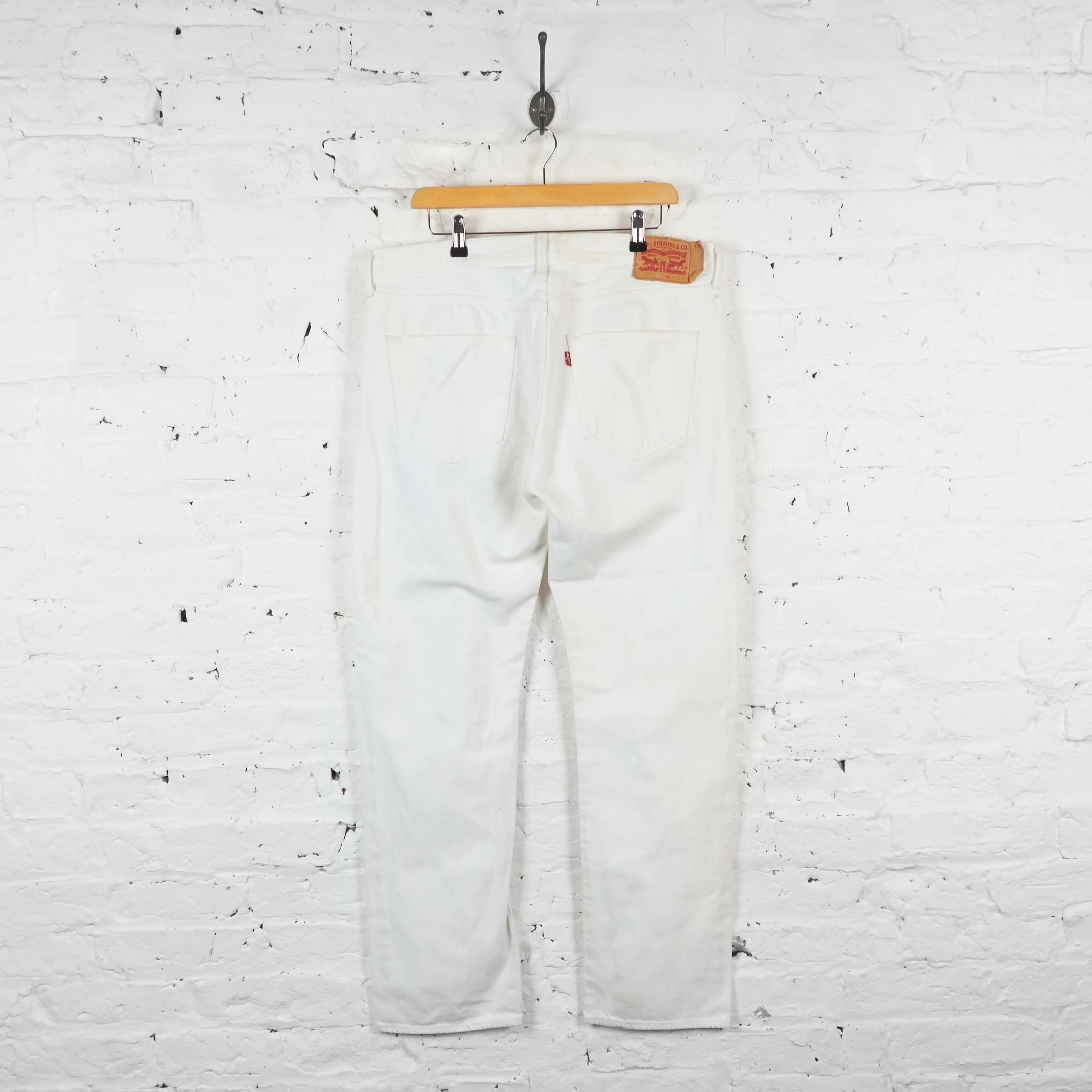 Vintage 501 Levi's Jeans - White - L
