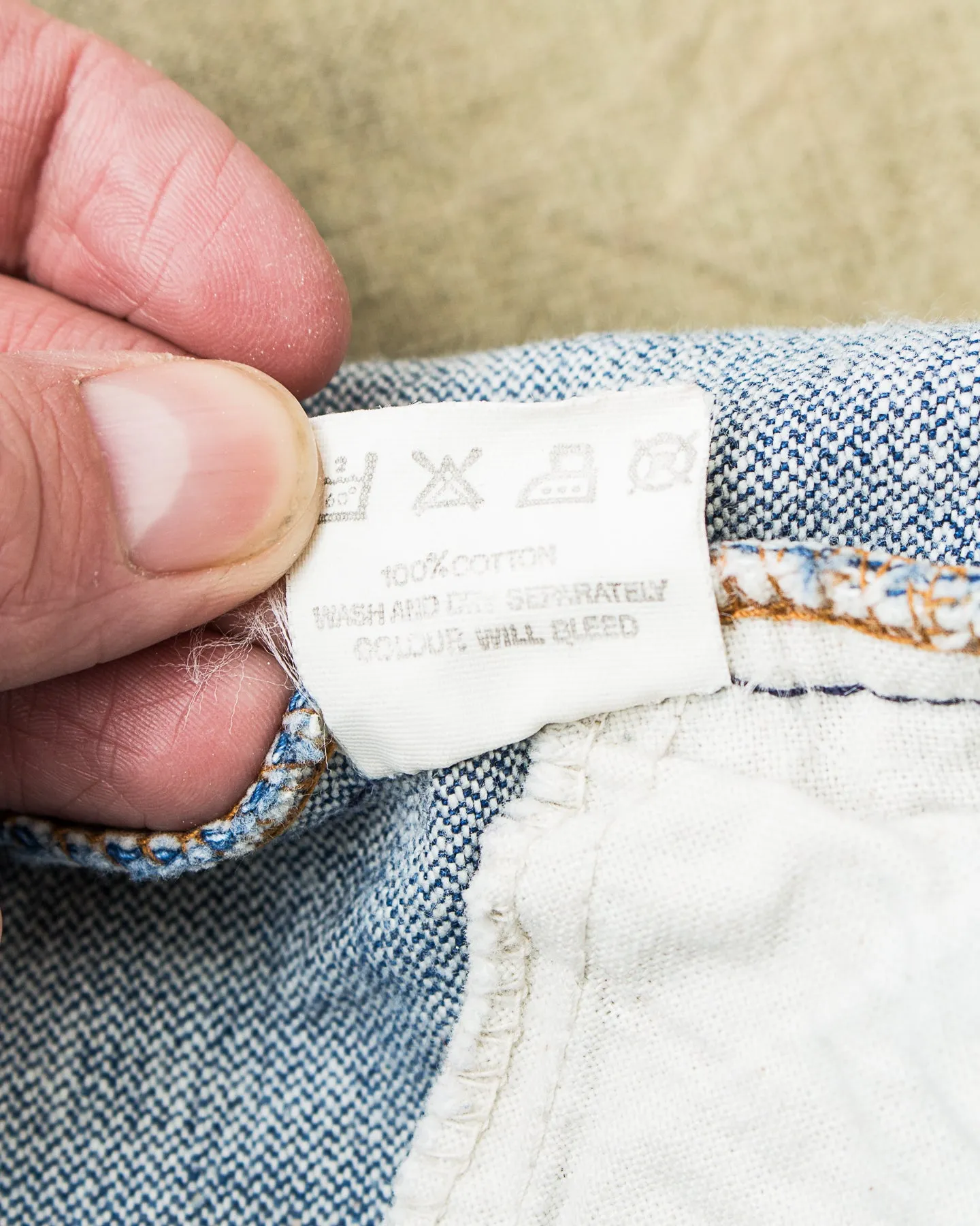 Vintage 60/70's Levi's Big E Jeans Childrens Size 9Y