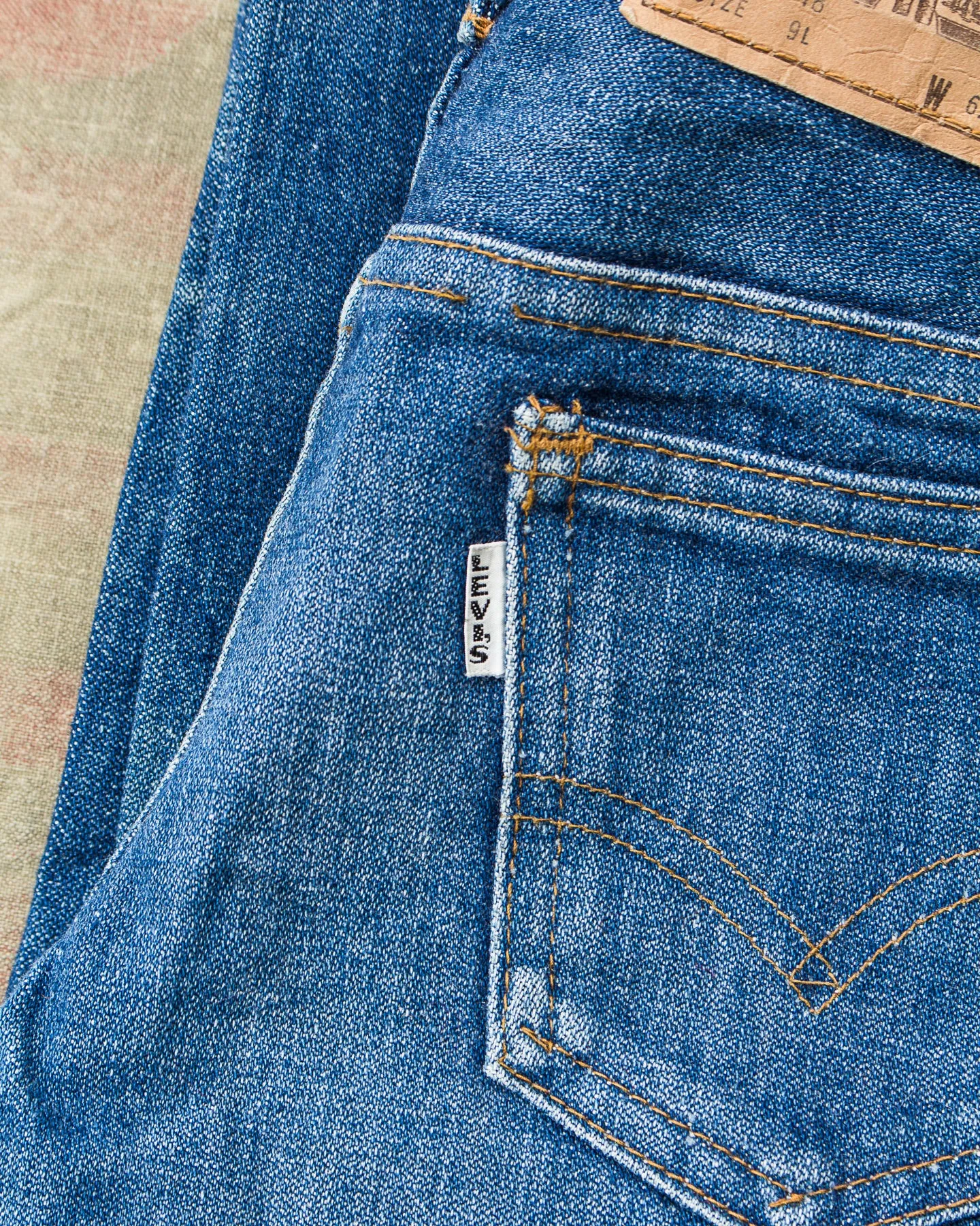 Vintage 60/70's Levi's Big E Jeans Childrens Size 9Y