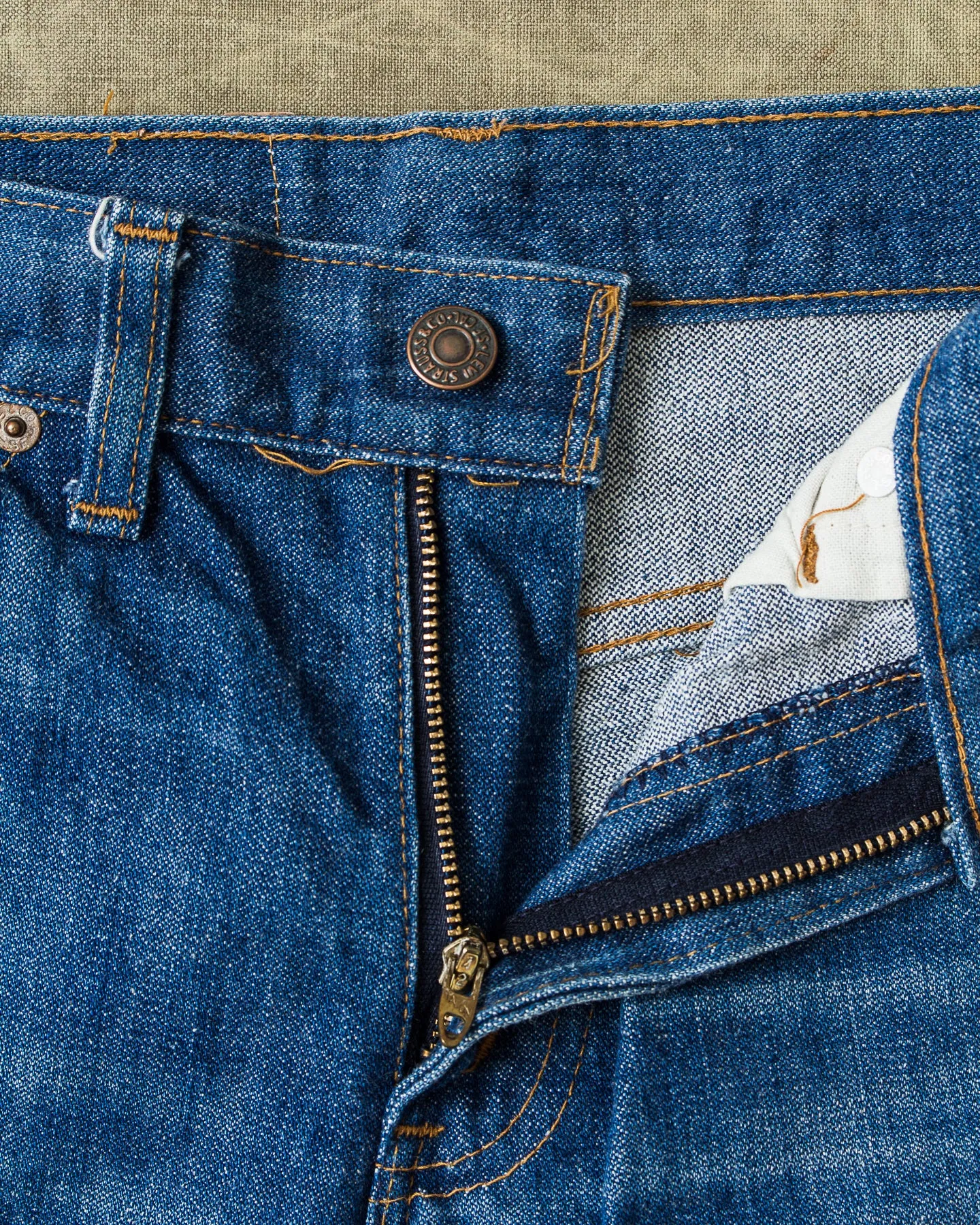 Vintage 60/70's Levi's Big E Jeans Childrens Size 9Y