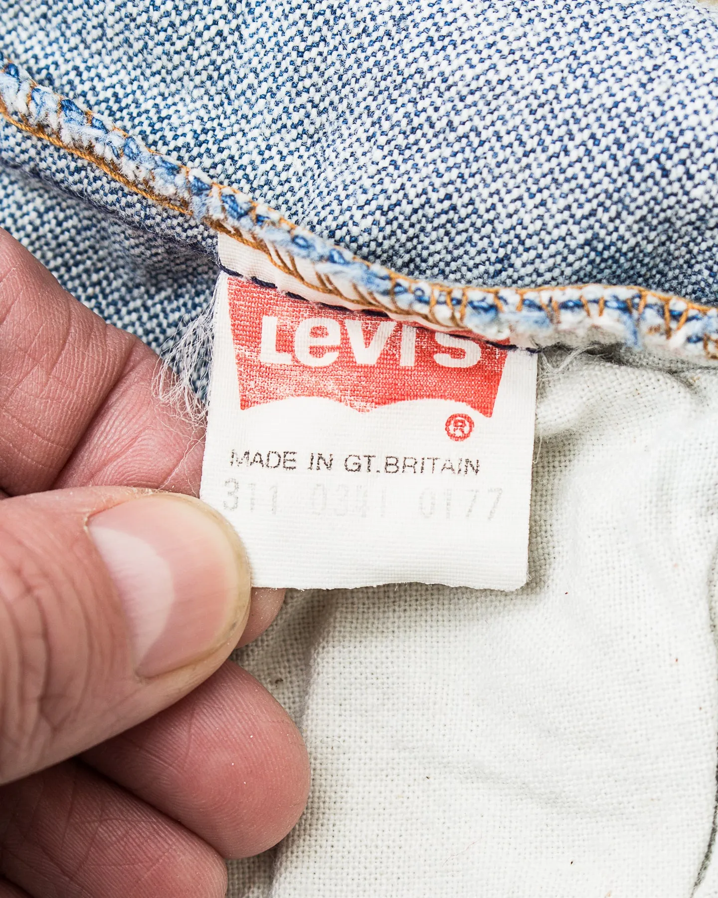 Vintage 60/70's Levi's Big E Jeans Childrens Size 9Y