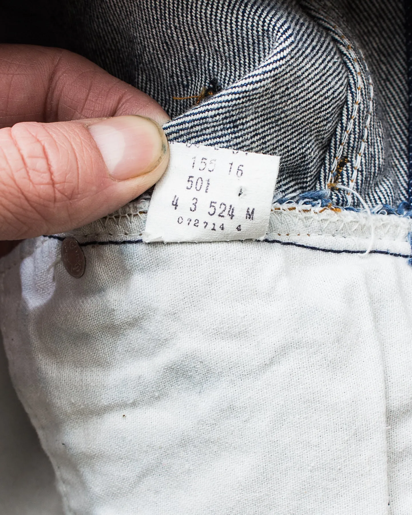 Vintage 80's Levi's 501 Red Line Selvedge Jeans W 30 / L 34