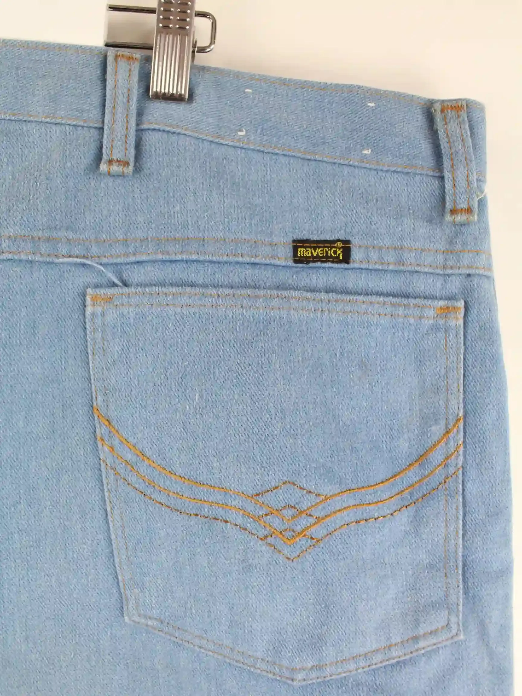 Vintage 80s Maverick USA Jeans Blau W48 L34