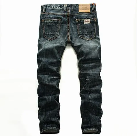 Vintage Dark Jeans for Men