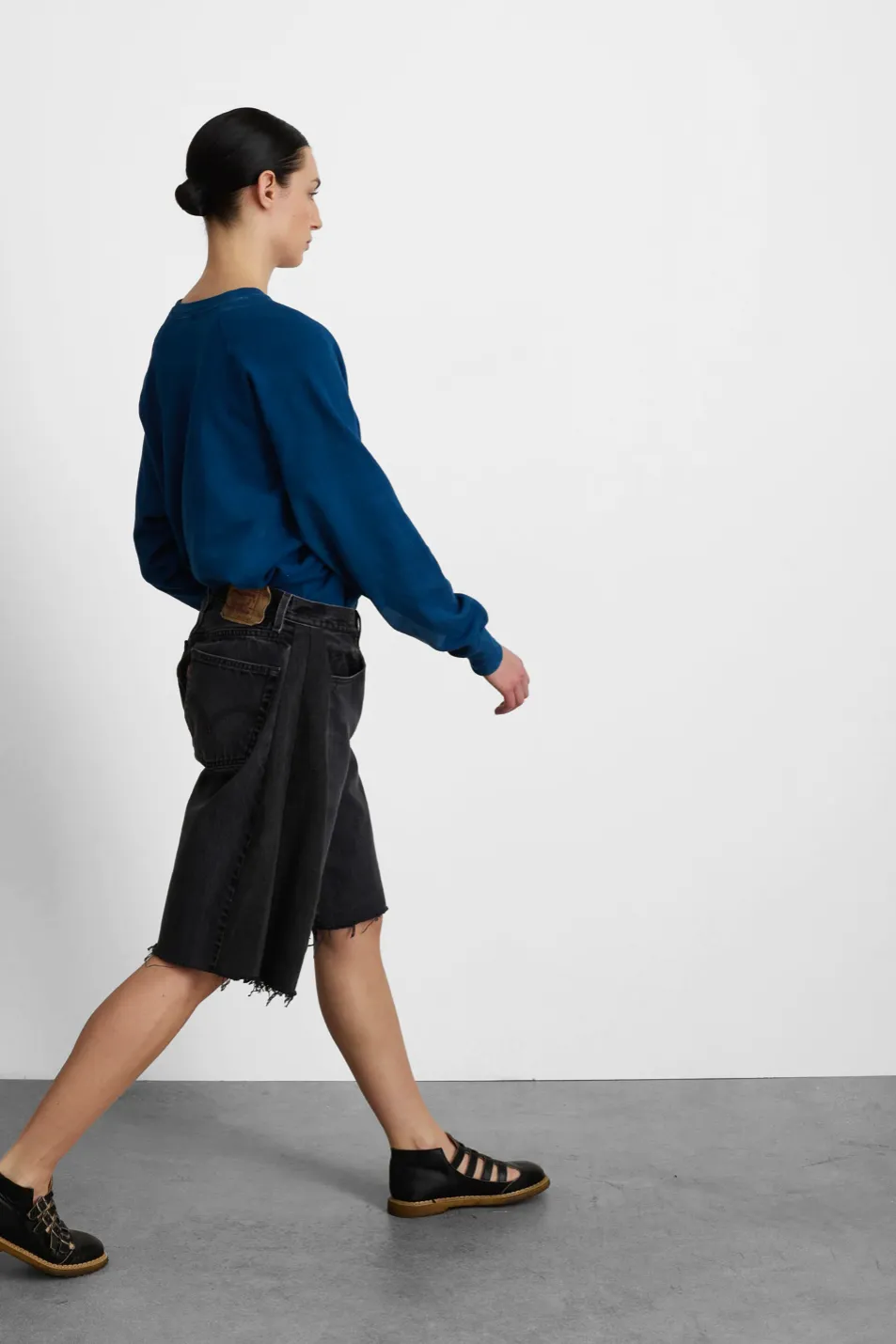 Vintage Lasso Short in Vintage Black