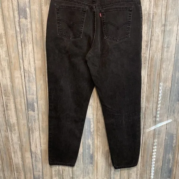 Vintage Levi’s 512 Women’s Black Made in the USA Jeans | Size 16/32 | Mom Jeans