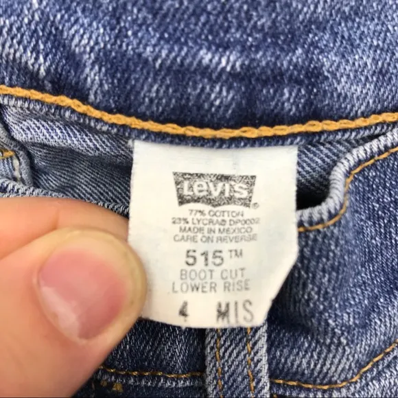 Vintage Levi’s 515 Low Waist Boot Cut Jeans